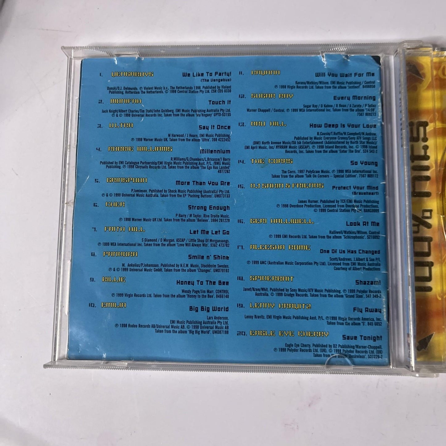 Various – 100% Hits Vol 28 (CD, 1999) Australia 564726-2
