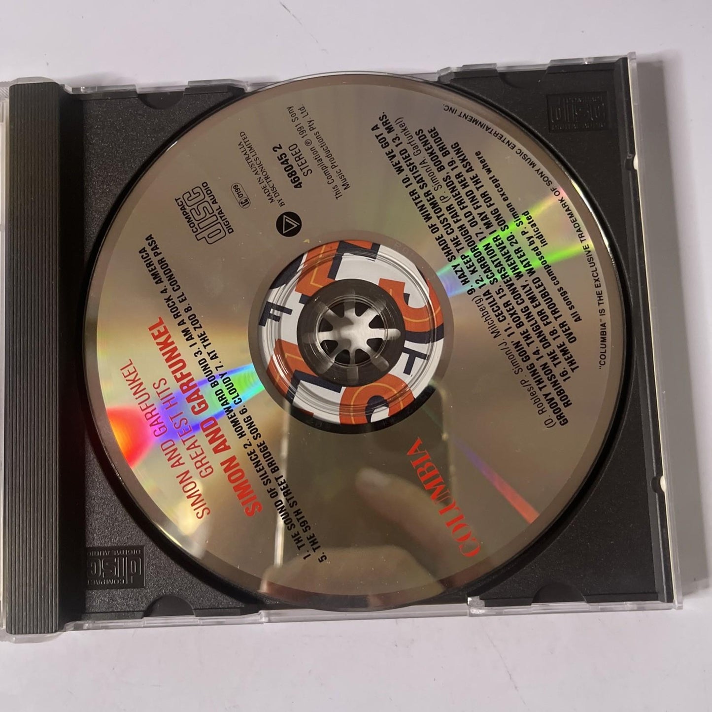 Simon & Garfunkel – 20 Greatest Hits (CD, 1991) Australia 468045 2