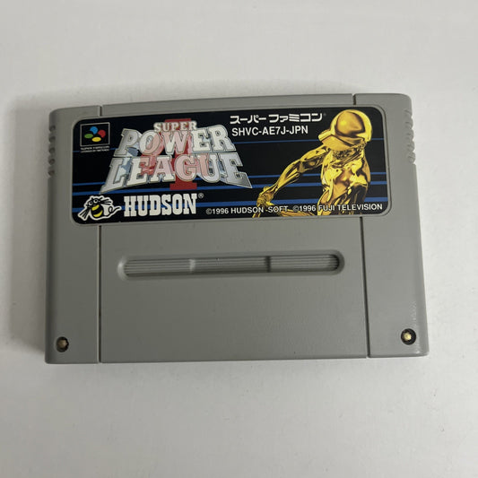 Super Power League Baseball Nintendo Super Famicom NTSC-J Japan 1993 Game