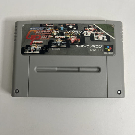 Human Grand Prix Nintendo Super Famicom NTSC-J Japan SHVC-HG Racing 1992 Game