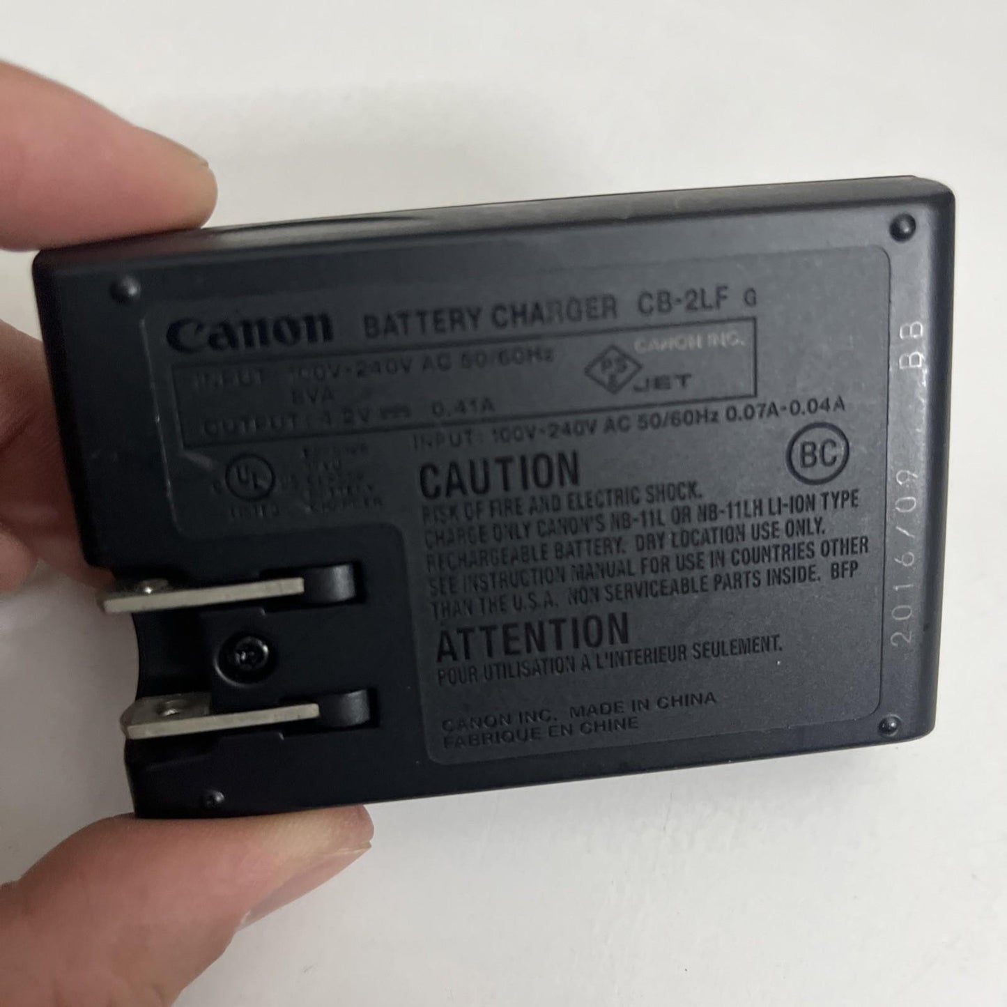 Genuine Canon Camera Battery Charger CB-2LF G For NB-11L NB-11LH Batteries