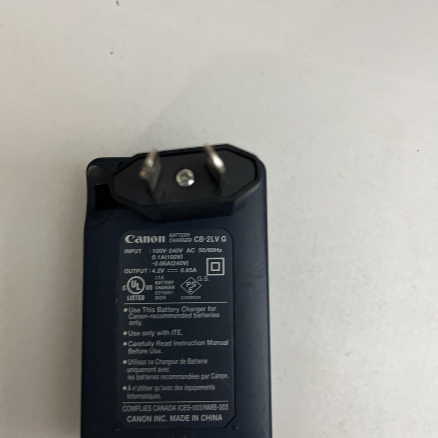 Genuine Canon CB-2LV G Camera Battery Charger For NB-4L Battery
