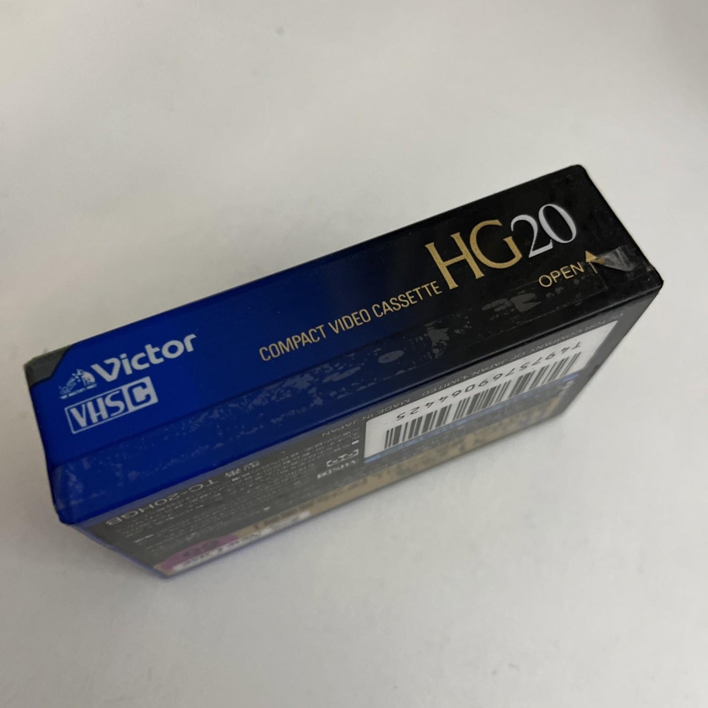 Victor VHS-C HG 20 20min Video Cassette Tape Made In Japan TC-20HGB NEW