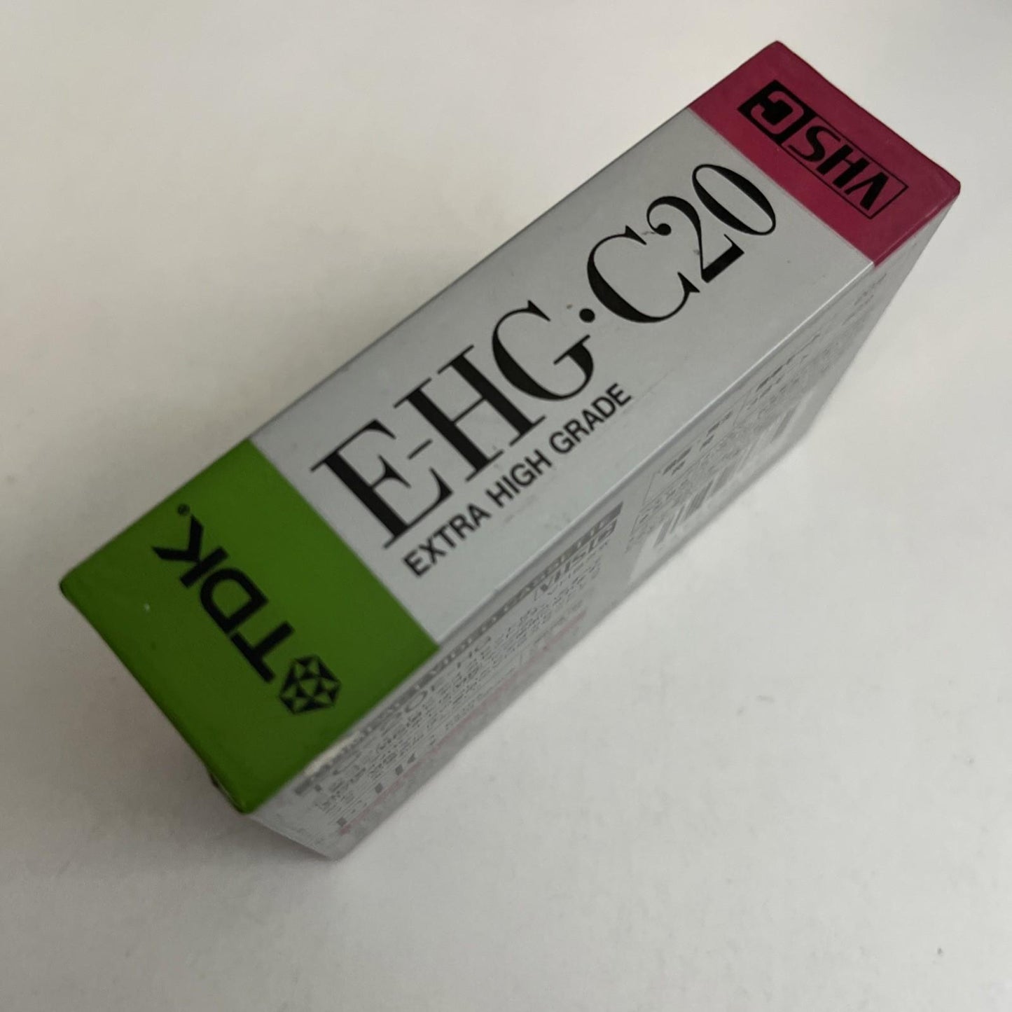 TDK VHS-C 20min Extra High Grade E-HG C20 Video Cassette Made In Japan NEW