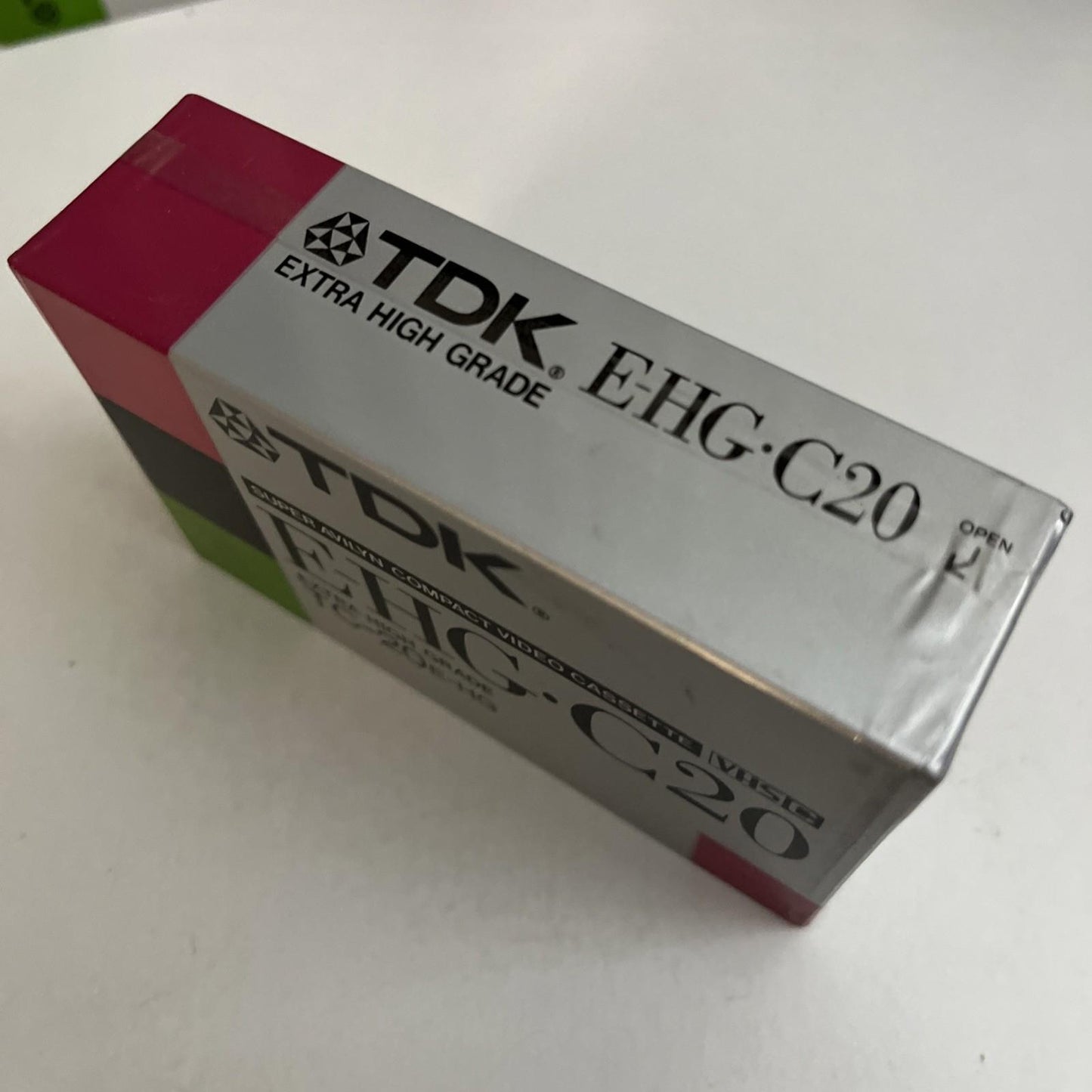 TDK VHS-C 20min Extra High Grade E-HG C20 Video Cassette Made In Japan NEW