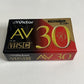 Victor VHS-C AV 30 30min Video Cassette Tape TC-30AVD Made In Japan NEW