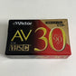 Victor VHS-C AV 30 30min Video Cassette Tape TC-30AVD Made In Japan NEW