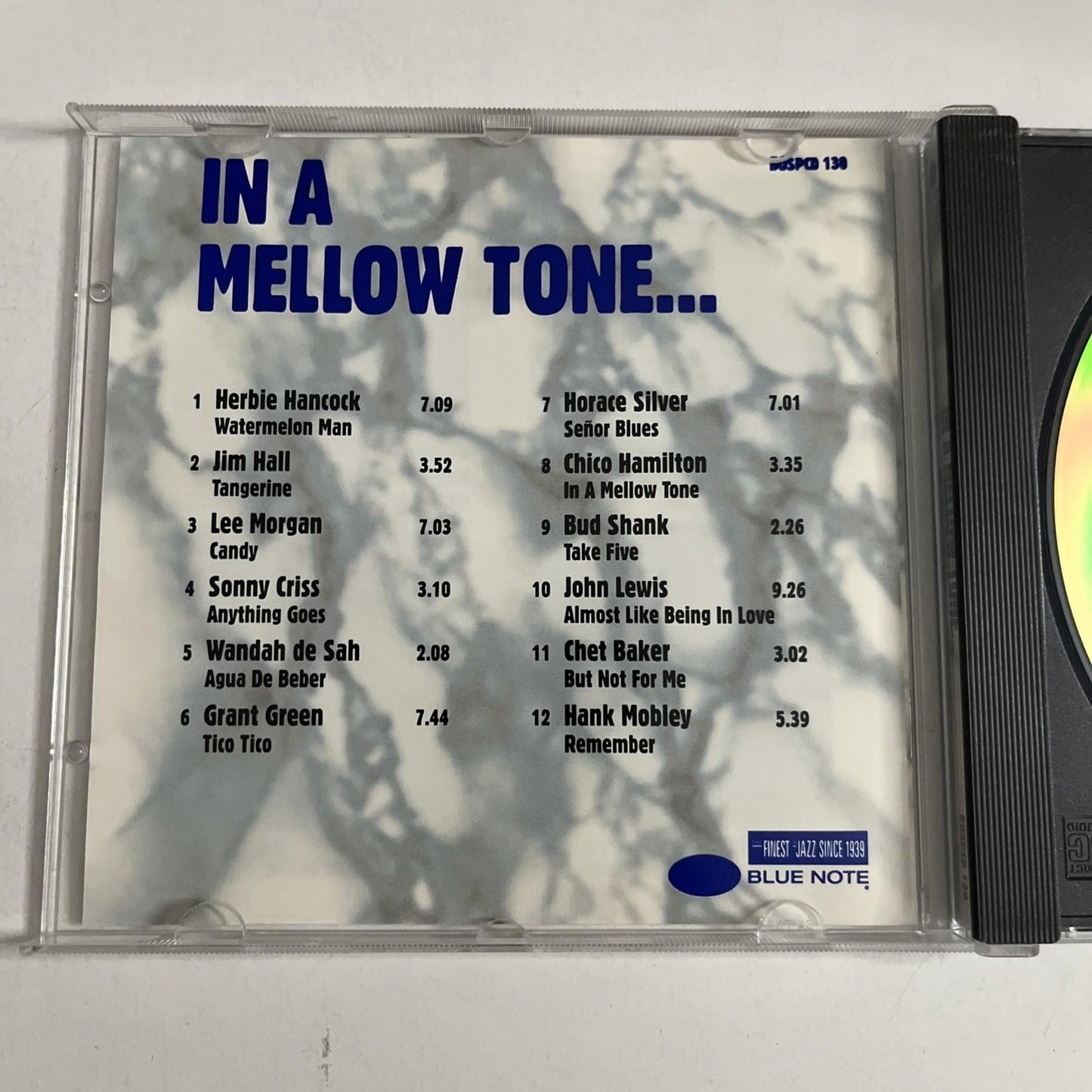 Various – In A Mellow Tone... (CD, 1995) Europe BOSPCD 130