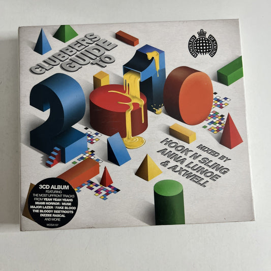Hook N Sling, Anna Lunoe, Axwell – Clubbers Guide To 2010 (CD, 2010, 2-Disc)