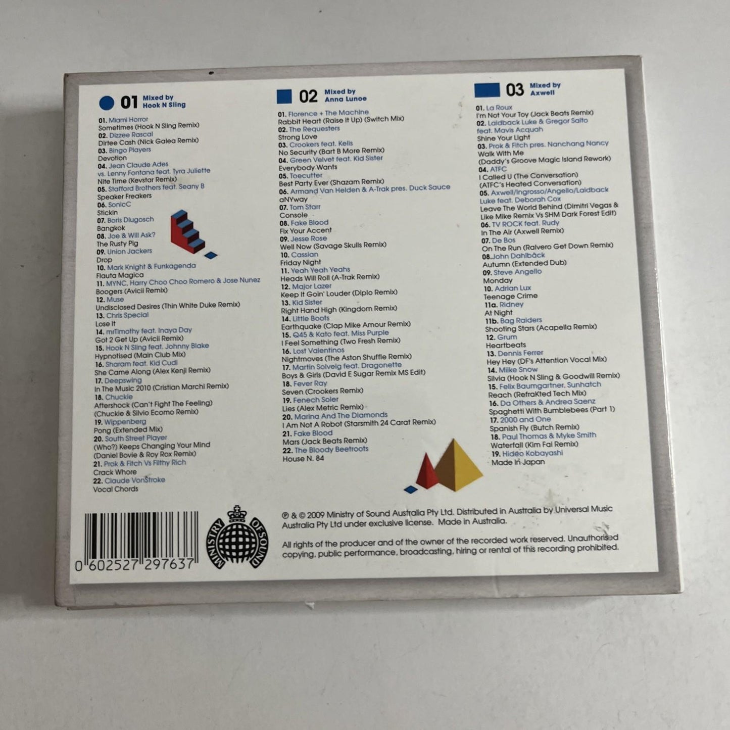 Hook N Sling, Anna Lunoe, Axwell – Clubbers Guide To 2010 (CD, 2010, 2-Disc)