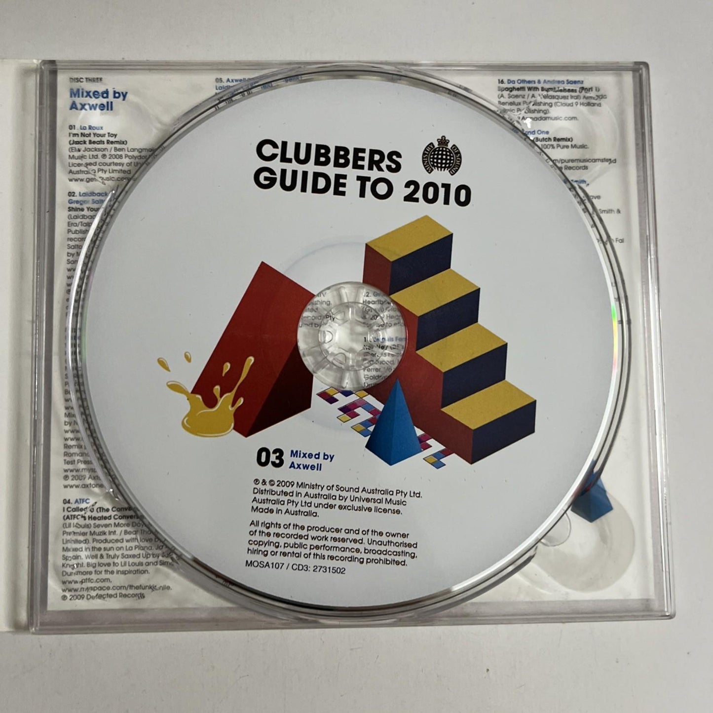 Hook N Sling, Anna Lunoe, Axwell – Clubbers Guide To 2010 (CD, 2010, 2-Disc)