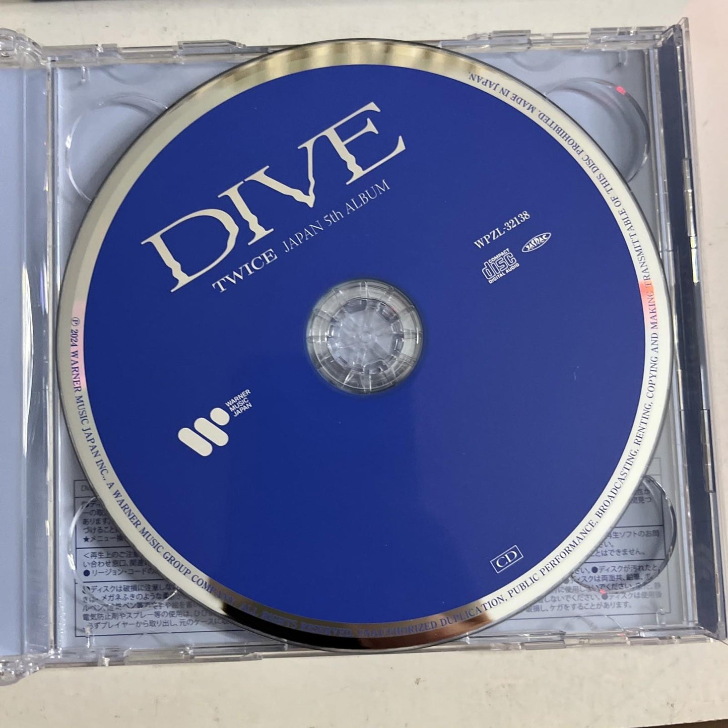Twice – Dive (CD, 2024) Japan WPZL-32138/9