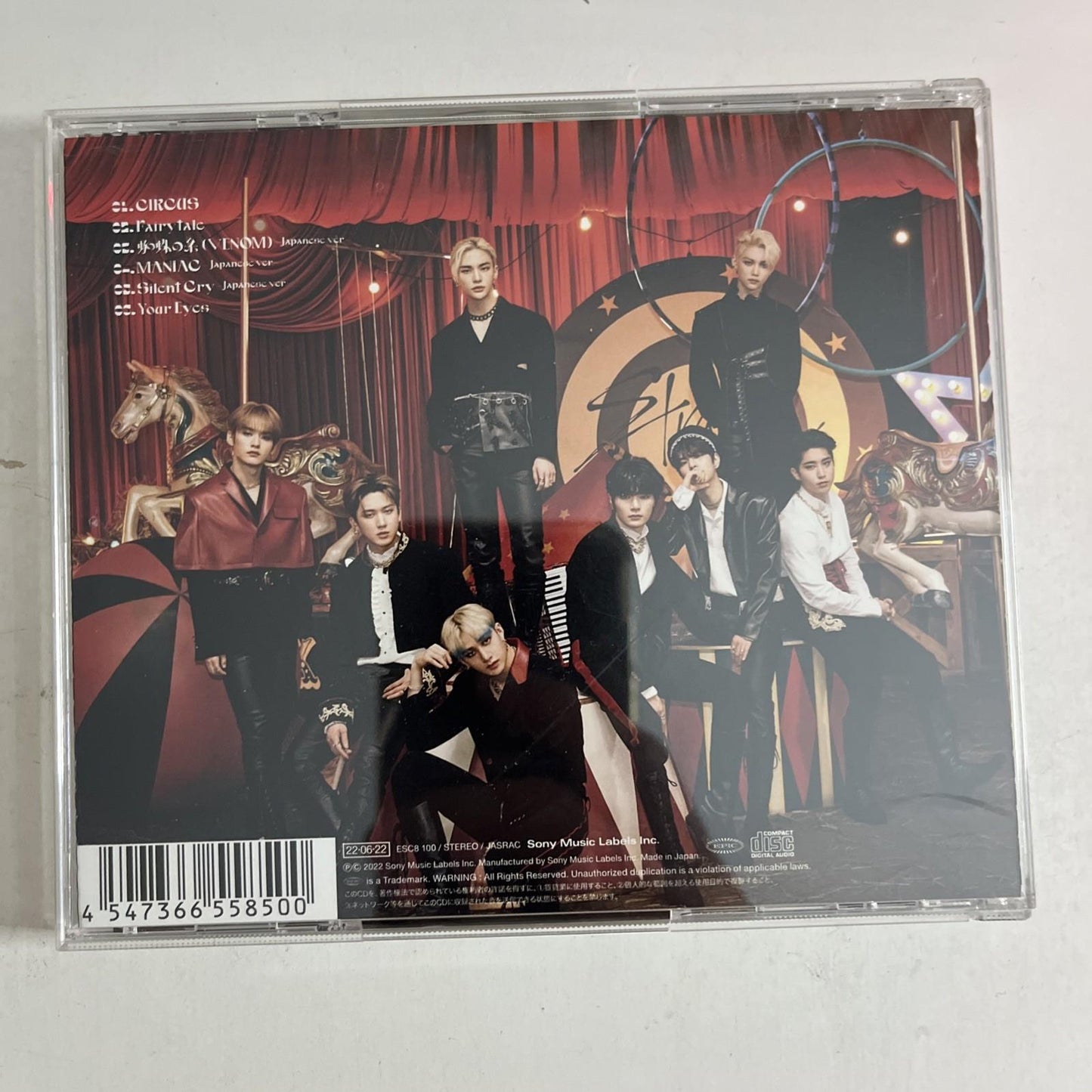 Stray Kids – Circus (CD, 2022) Japan ESC8 100