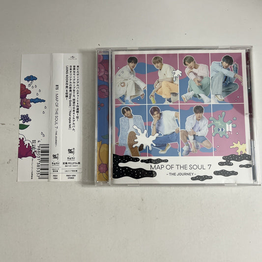 BTS – Map Of The Soul 7 ~ The Journey ~ (CD, 2020) Japan Obi PDCV-1054