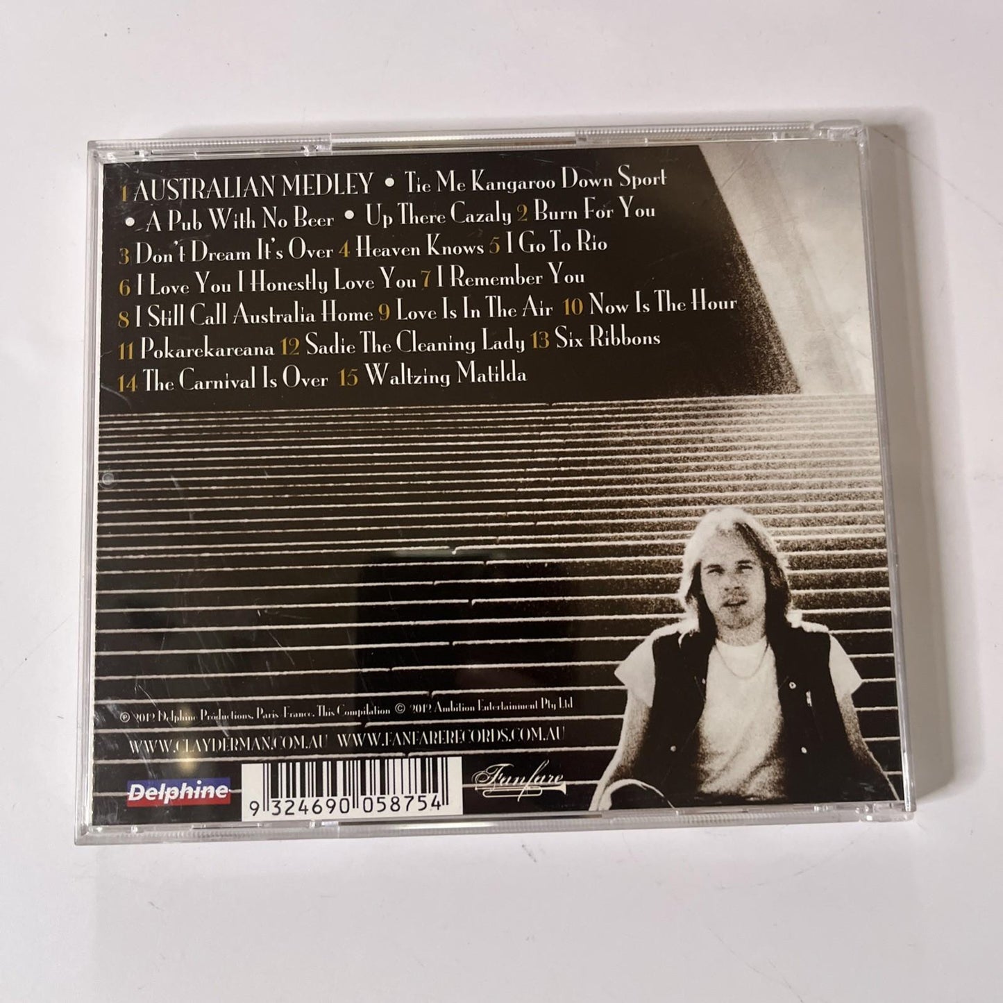 Richard Clayderman – I Still Call Australia Home (CD, 2012) Australia FANFARE025