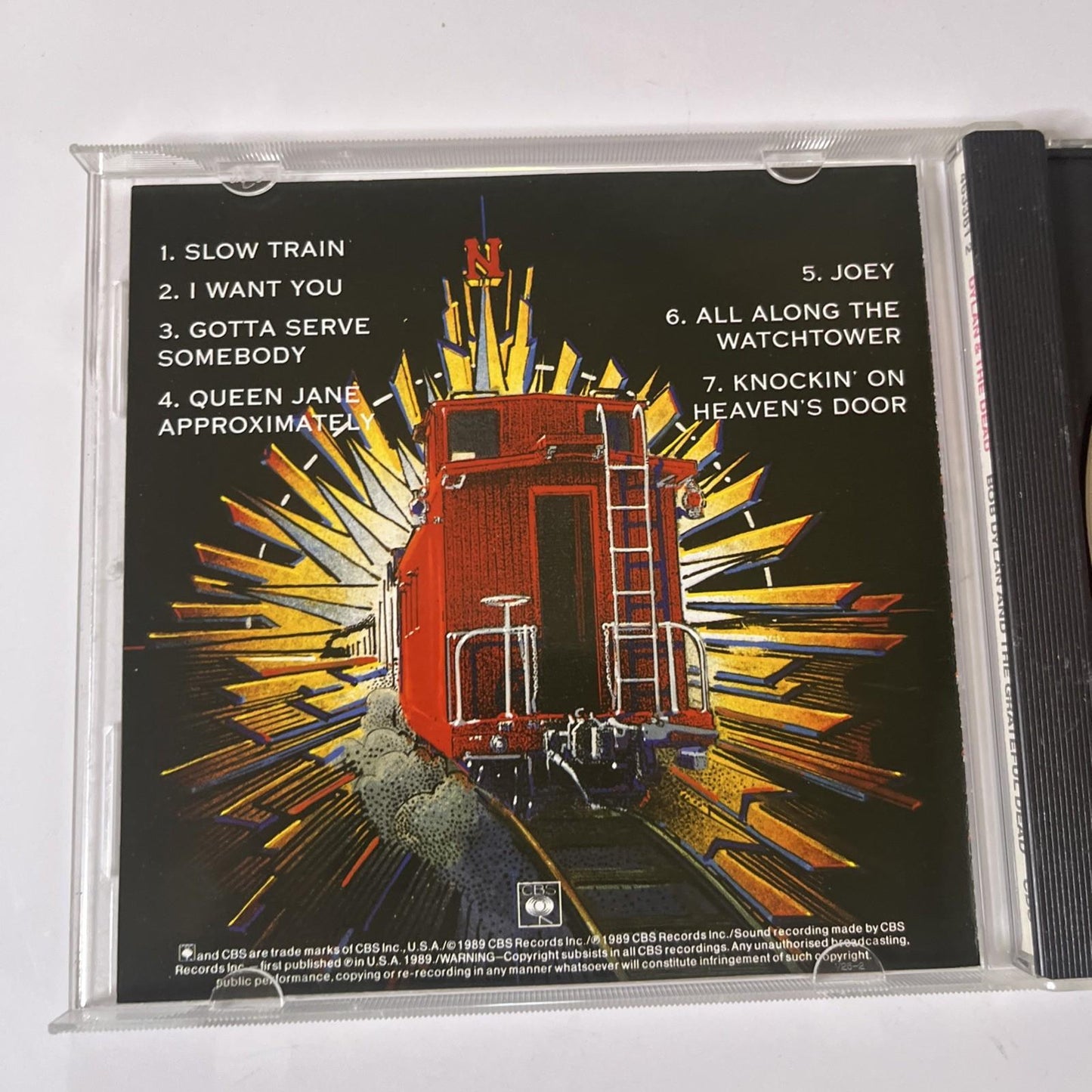 Bob Dylan, The Grateful Dead – Dylan & The Dead (CD, 1989) Australia 463381 2