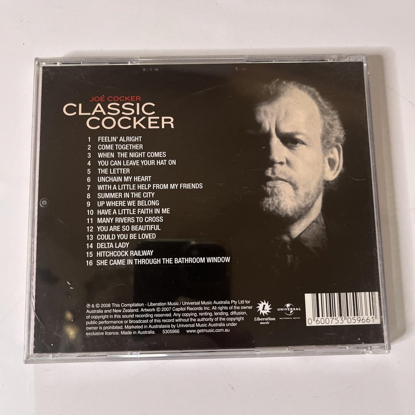 Joe Cocker – Classic Cocker (CD, 2008) Australia 5305966