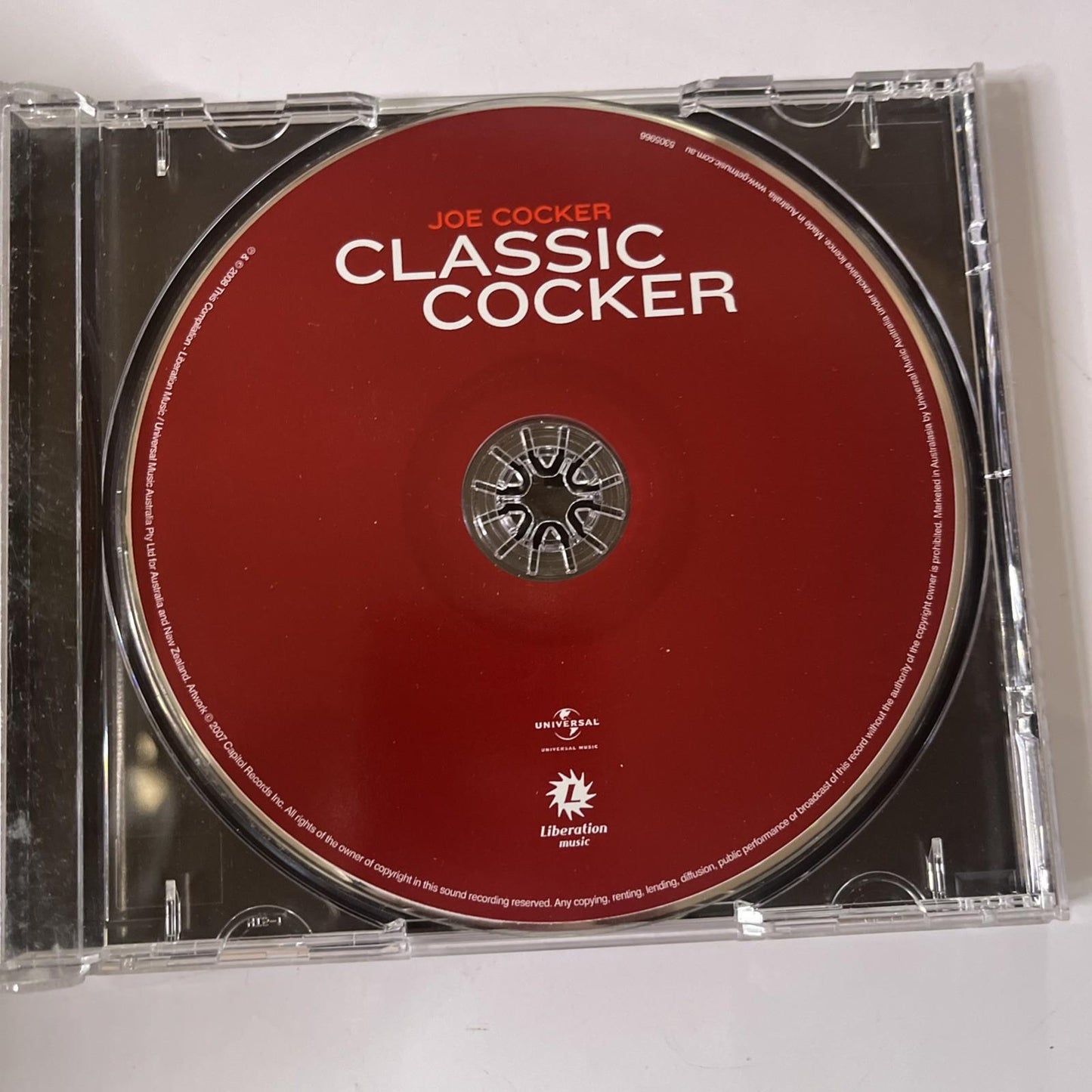 Joe Cocker – Classic Cocker (CD, 2008) Australia 5305966