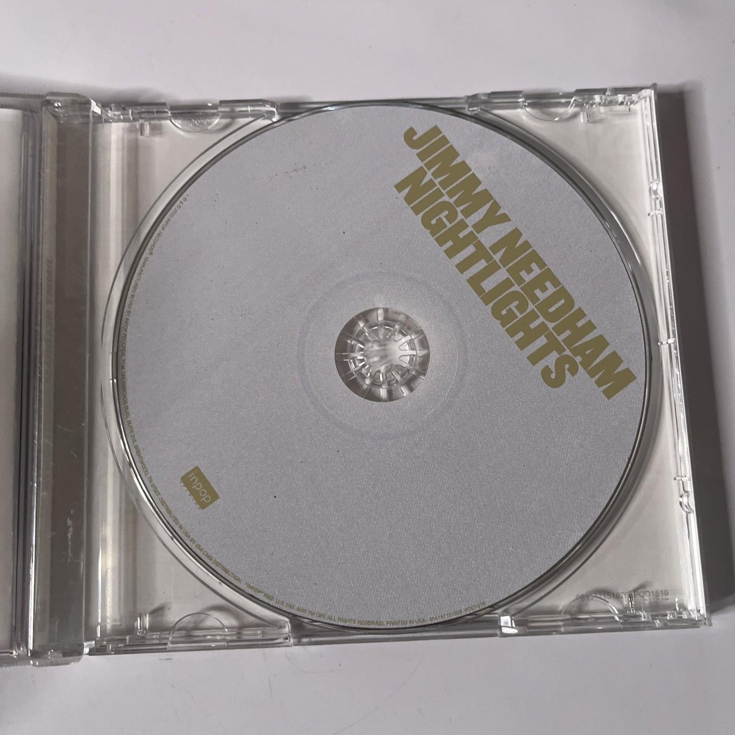 Jimmy Needham – Night Lights (CD, 2010) Australia POD1519