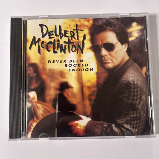Delbert McClinton – Never Been Rocked Enough (CD, 1992) Europe 471709 2