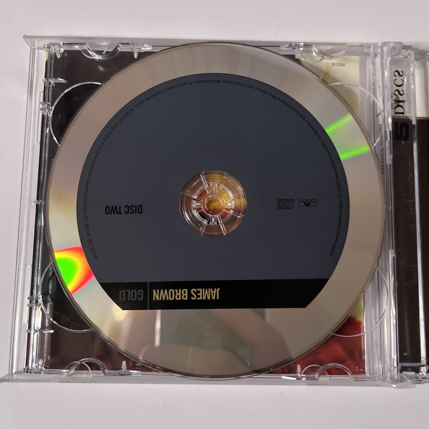 James Brown – Gold (CD, 2005, 2-Disc) Australia 0602498325841
