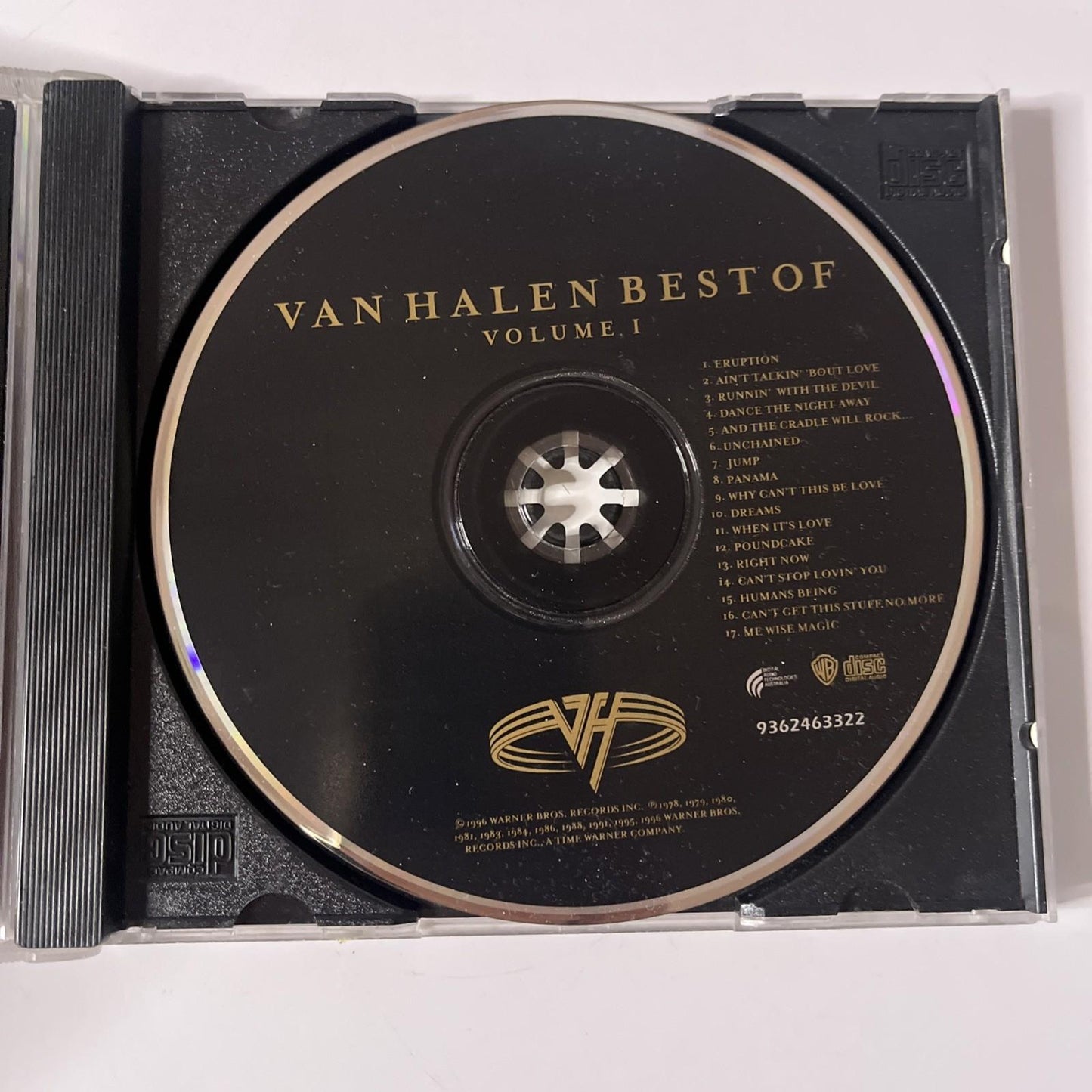 Van Halen – Best Of Volume I (CD, 1996) US 9 46332-2
