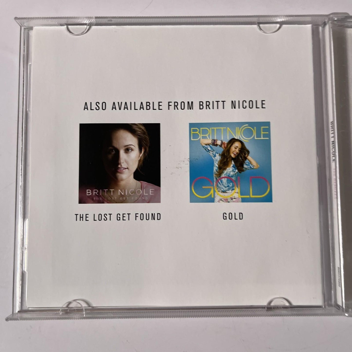 Britt Nicole – The Remixes (CD, 2015) US B002274802
