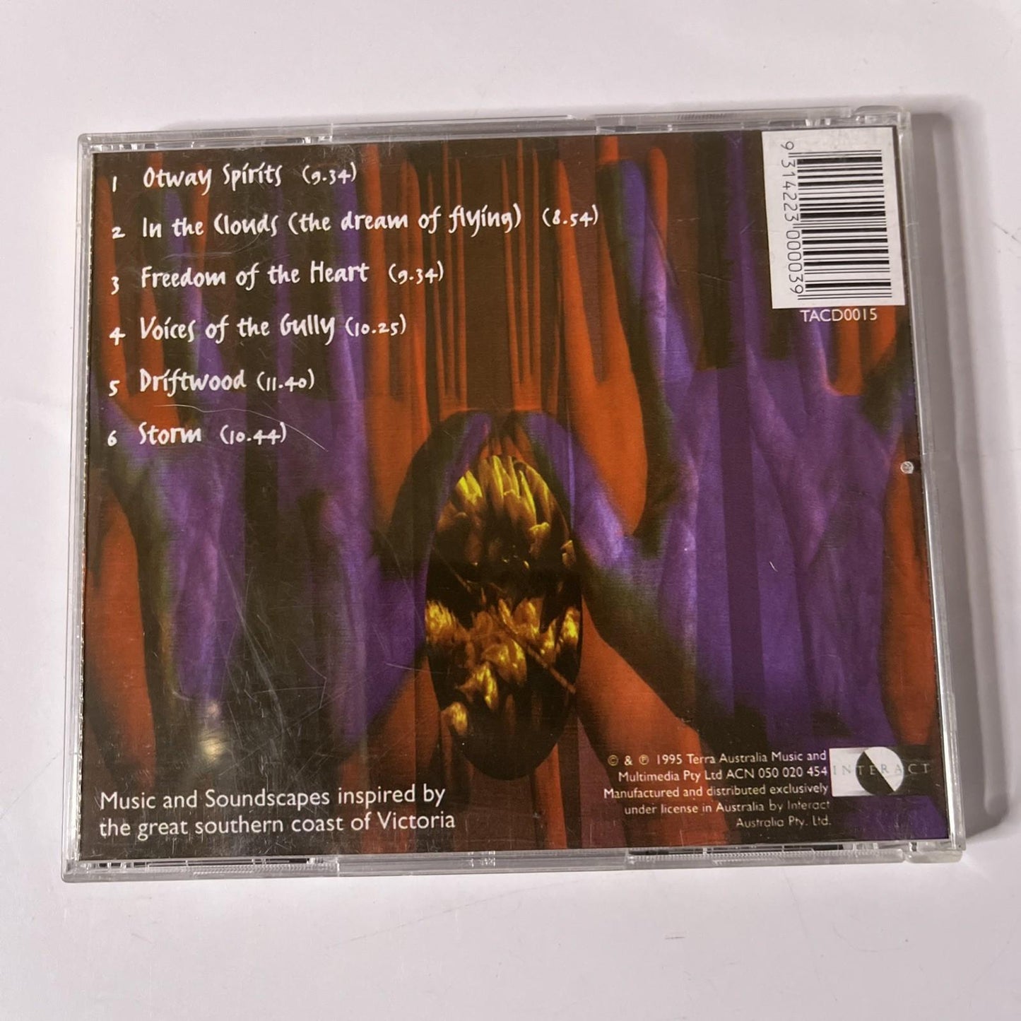 Simon Lewis – Terra Australia Otway Spirit (CD, 2004) Australia TACD0015