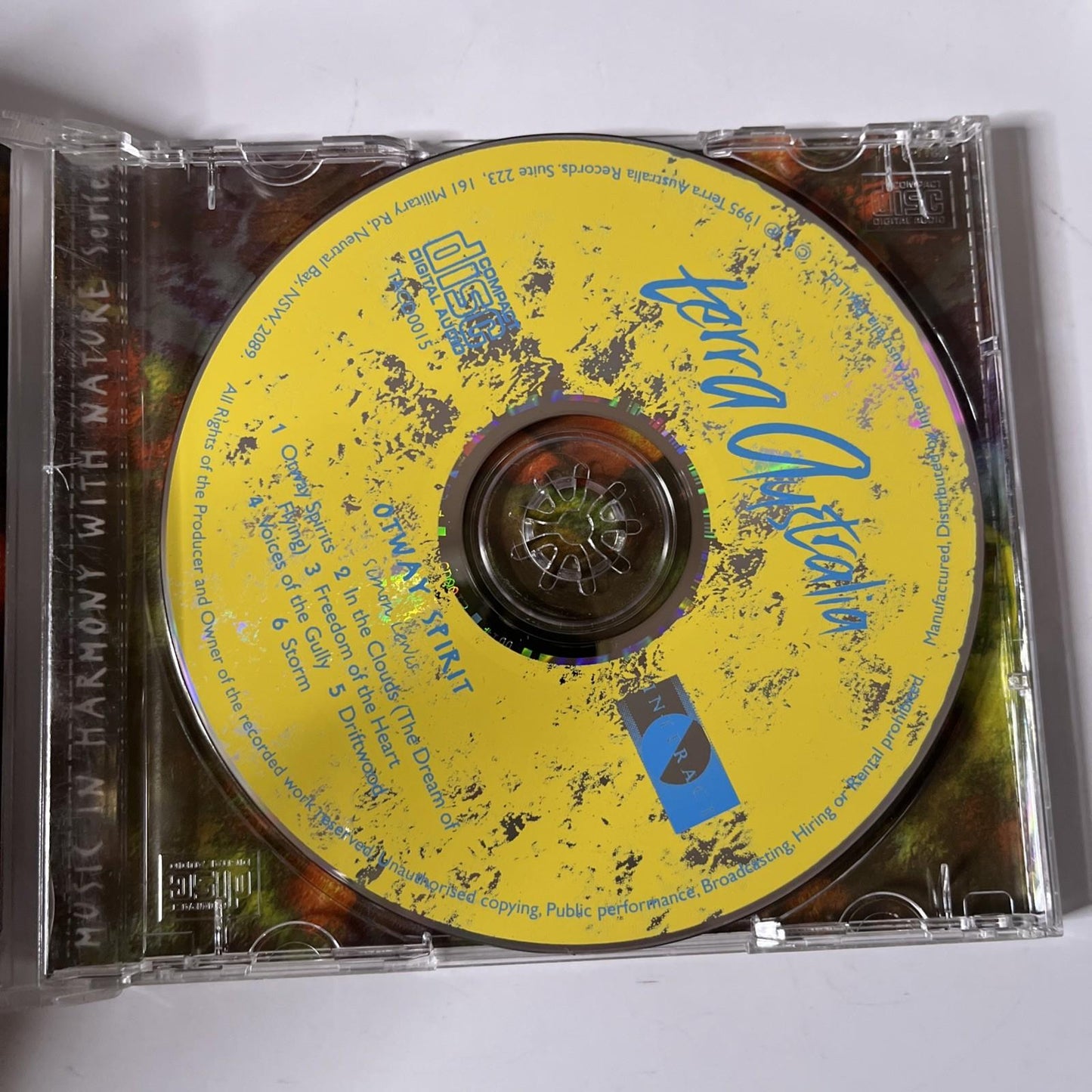 Simon Lewis – Terra Australia Otway Spirit (CD, 2004) Australia TACD0015
