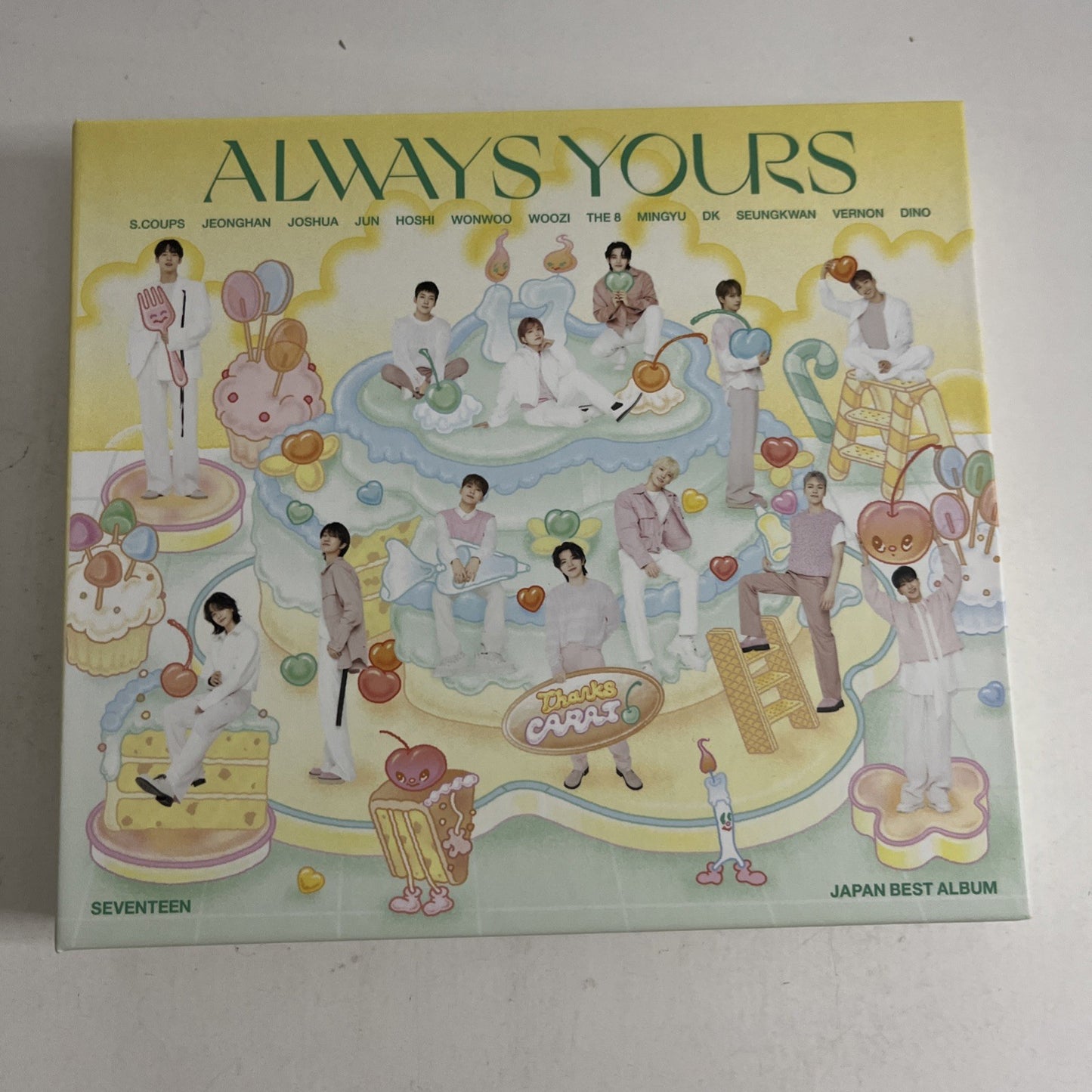 Seventeen – Always Yours (CD, 2023) Japan 2-Disc + Photobook POCS-39038