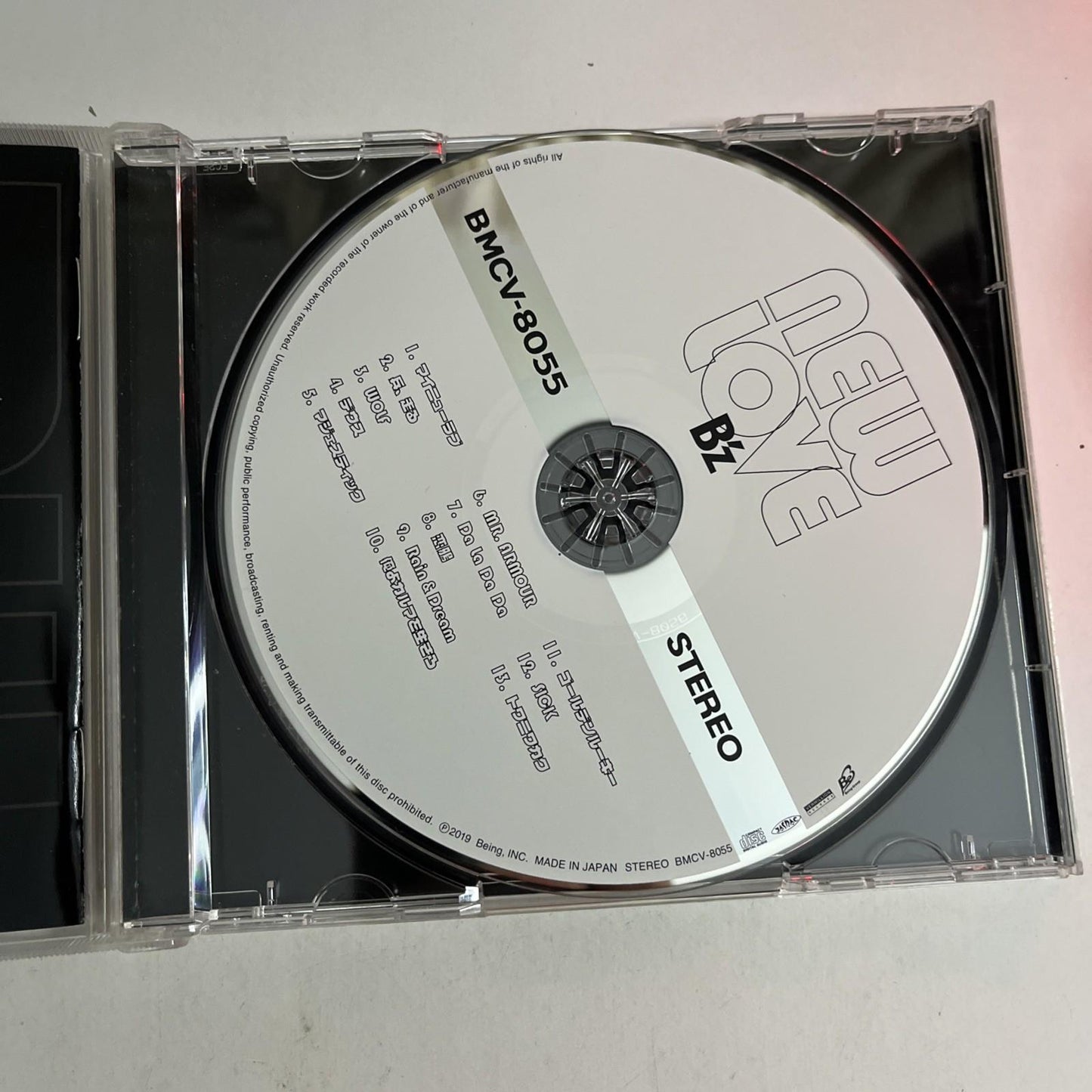 B'z – New Love (CD, 2019) Japan Obi BMCV-8055