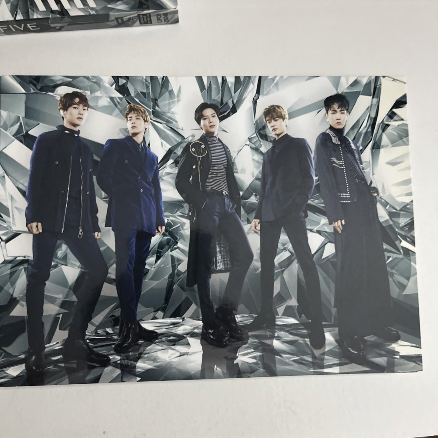 SHINee – Five (CD + Blu-ray, 2017, 2-Disc) Japan Obi UPCH-29248