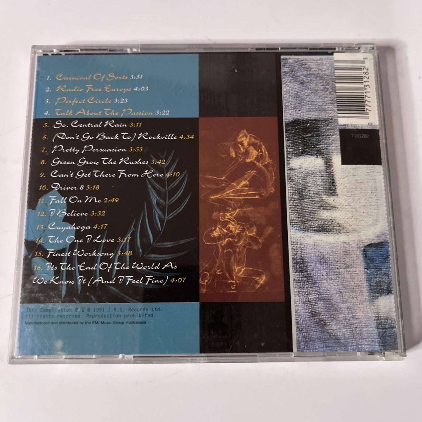R.E.M. – The Best Of R.E.M. (CD, 1991) Australia 7131282