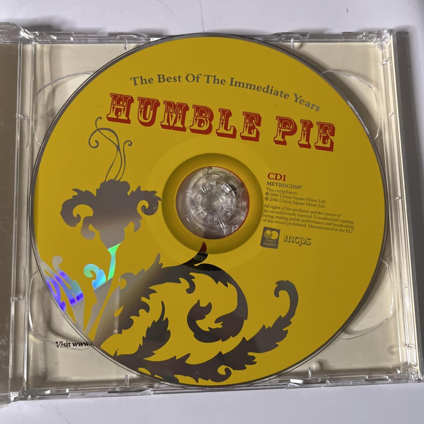 Humble Pie – The Best Of The Immediate Years (CD, 2006, 2-Disc) UK METRDCD587