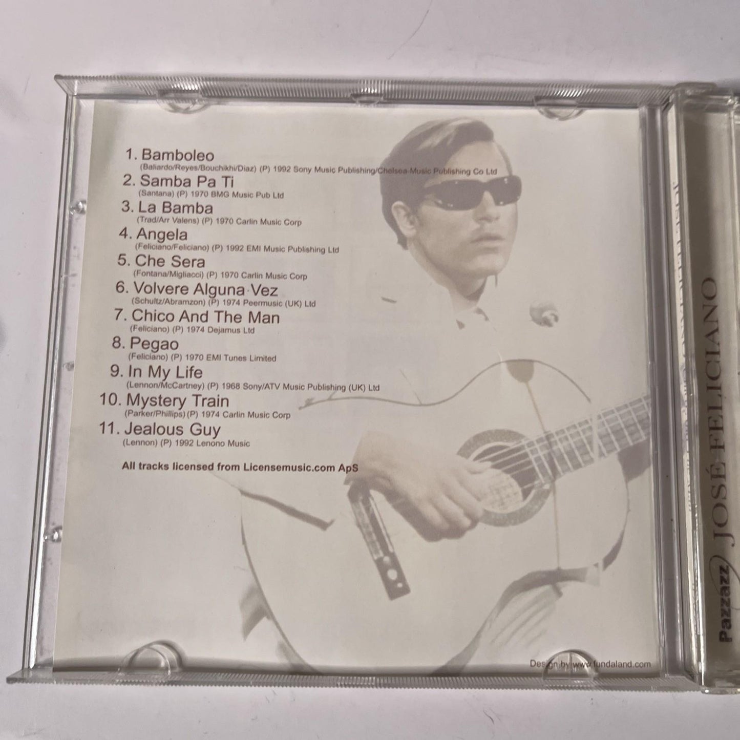 José Feliciano – Chico And The Man (CD, 2004) Europe 1PAZZ009-2