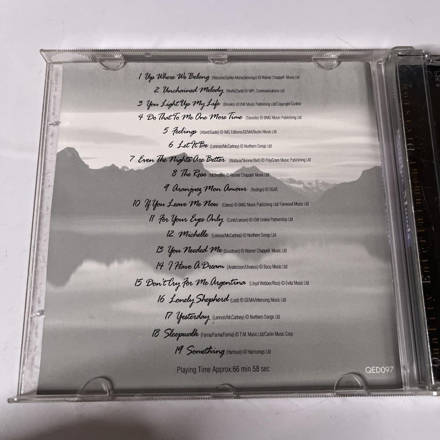Various – Panpipe Moods (CD) Europe QED097