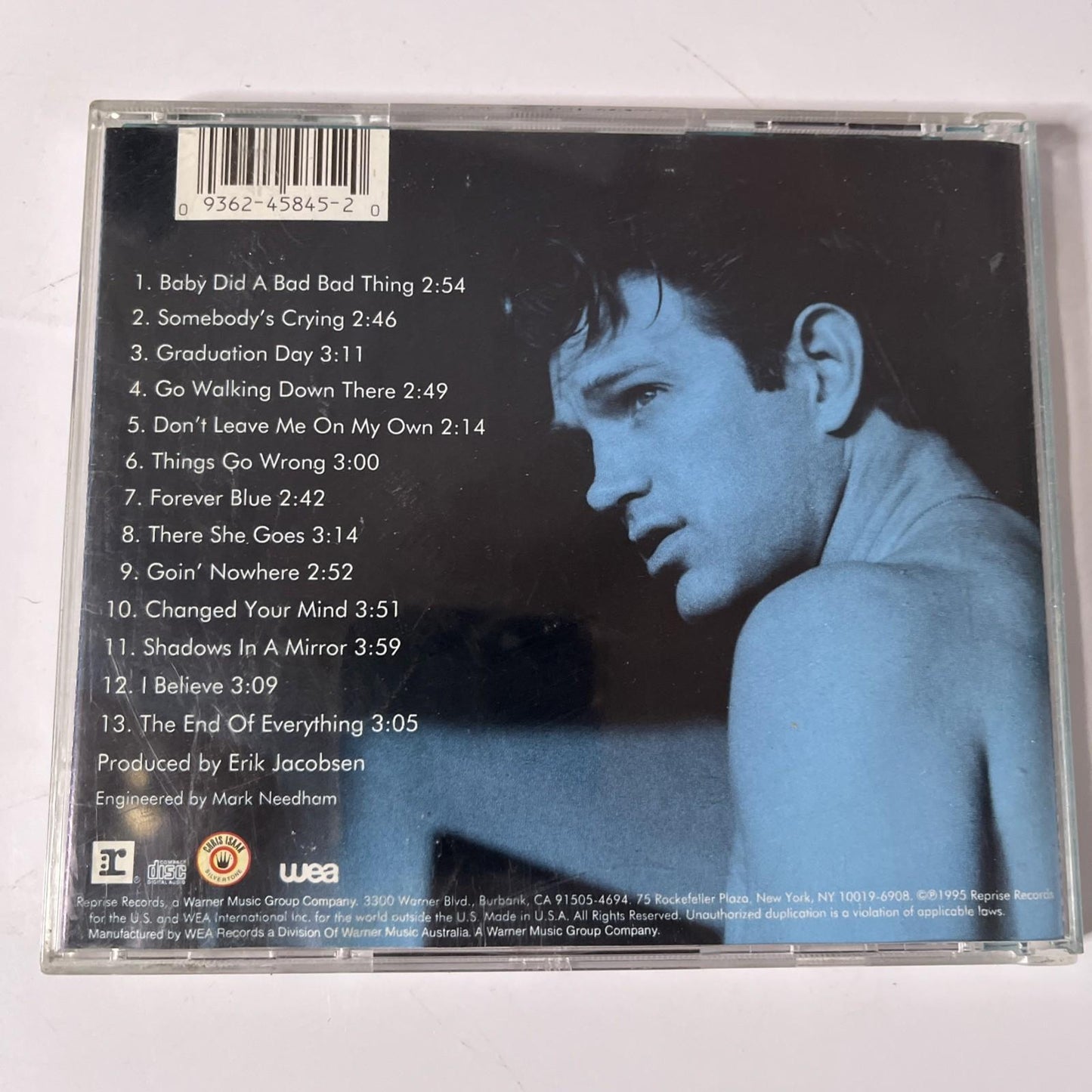 Chris Isaak – Forever Blue (CD, 1995) Australia 9362458452