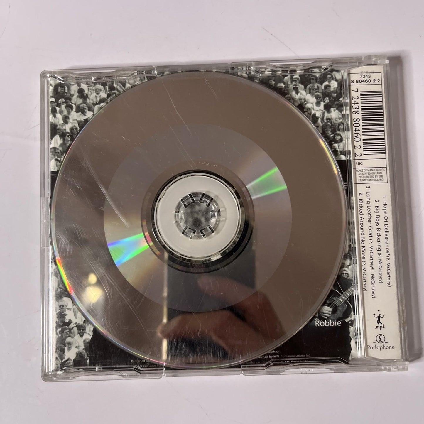 Paul McCartney – Hope Of Deliverance (CD, 1992) Europe 7243 8 80460 2 2