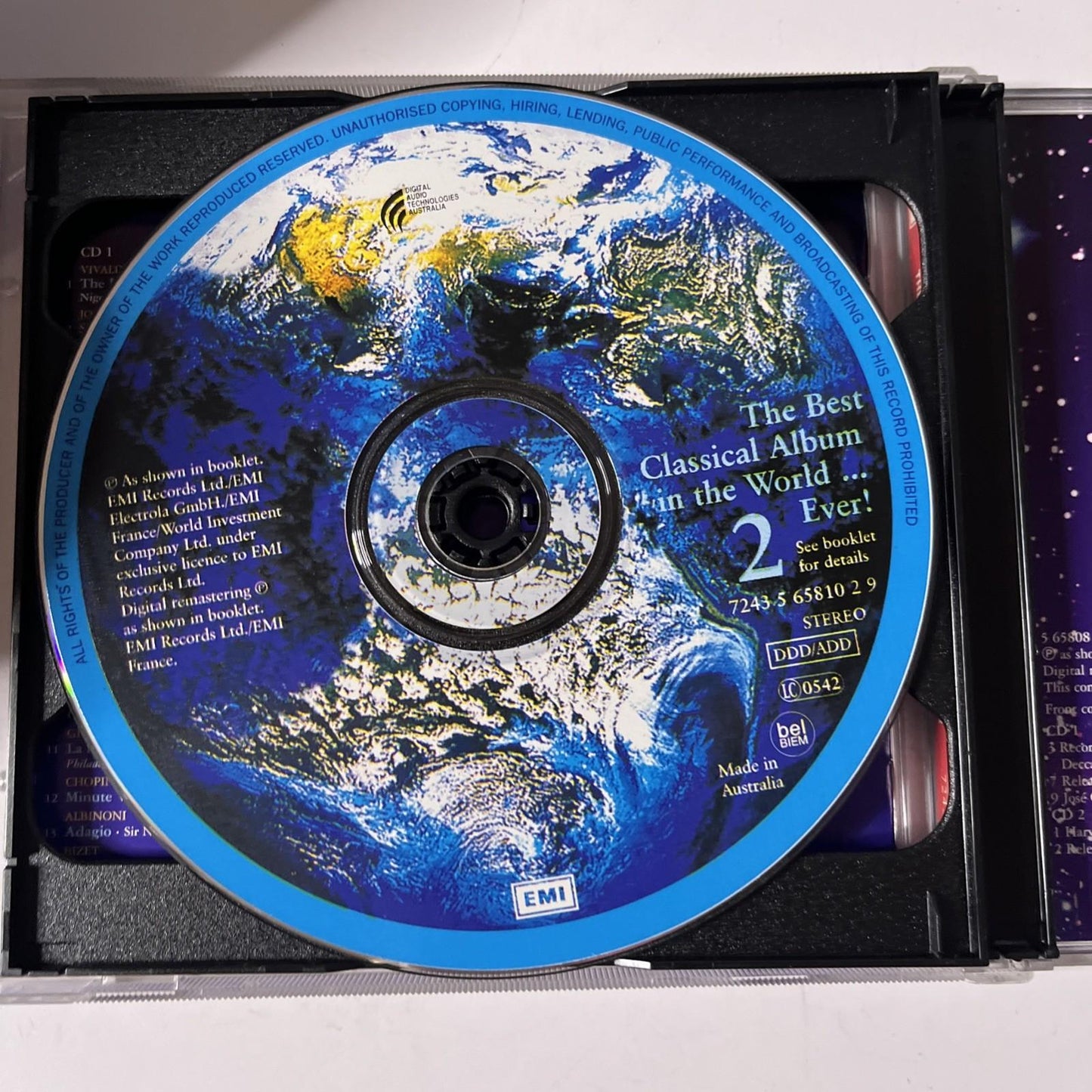 Various – The Best Classical Album In The World...Ever! (CD, 1995, 2-Disc)