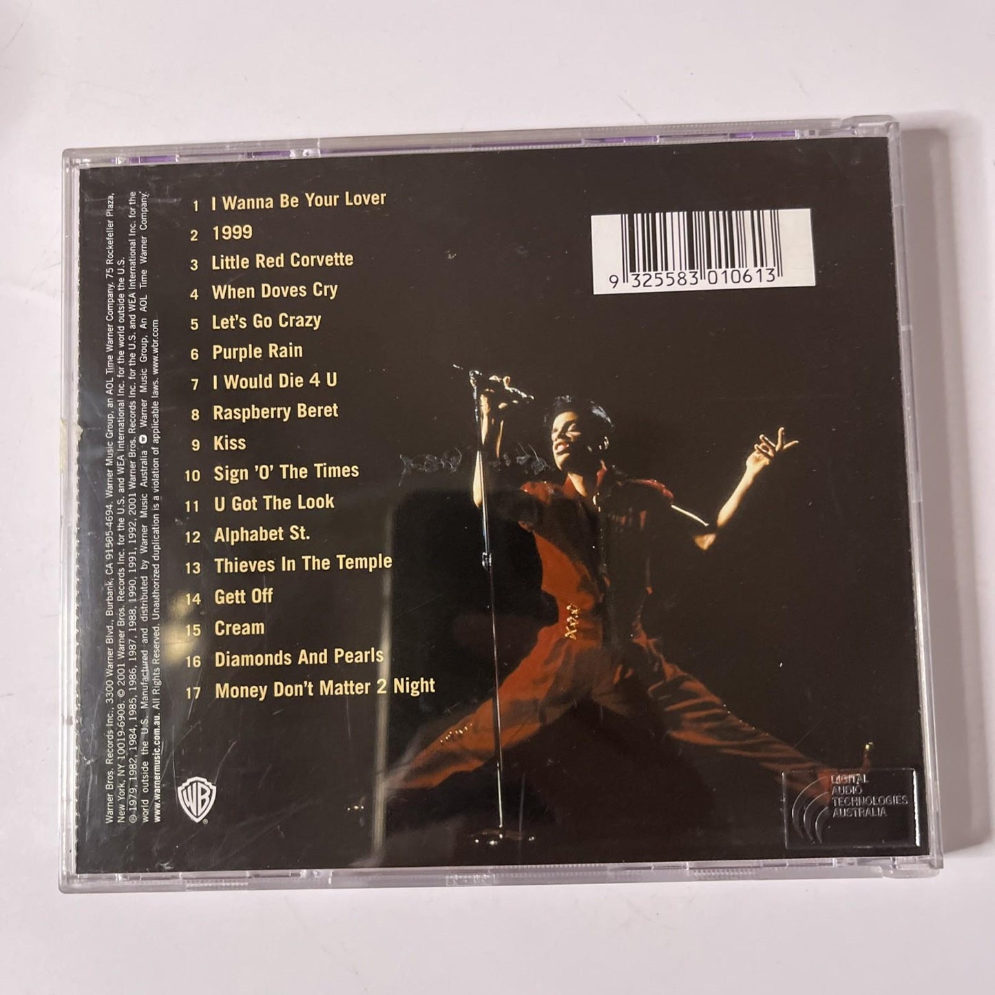 Prince – The Very Best Of Prince (CD, 2001) Australia 8122742722