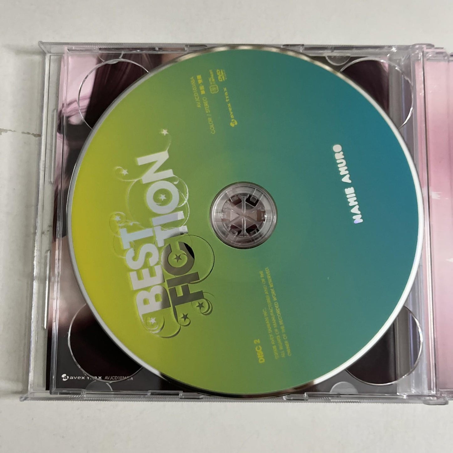 Namie Amuro – Best Fiction = 鑽漾精選 (CD + DVD, 2008, 2-Disc) Taiwan AVJCD10365/A