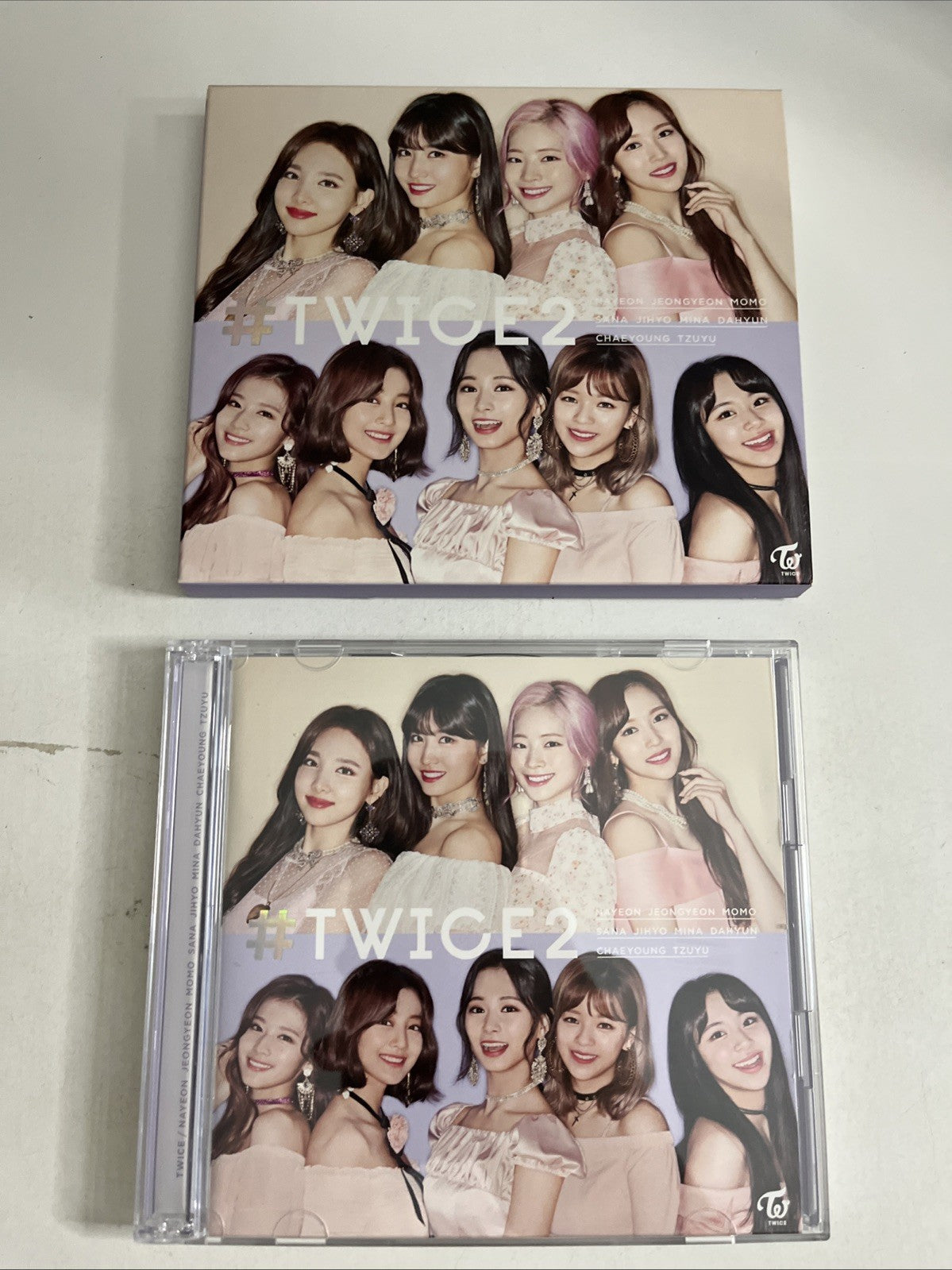 Twice – #Twice2 (CD + DVD, 2019, 2-Disc) Japan WPZL 31583/4