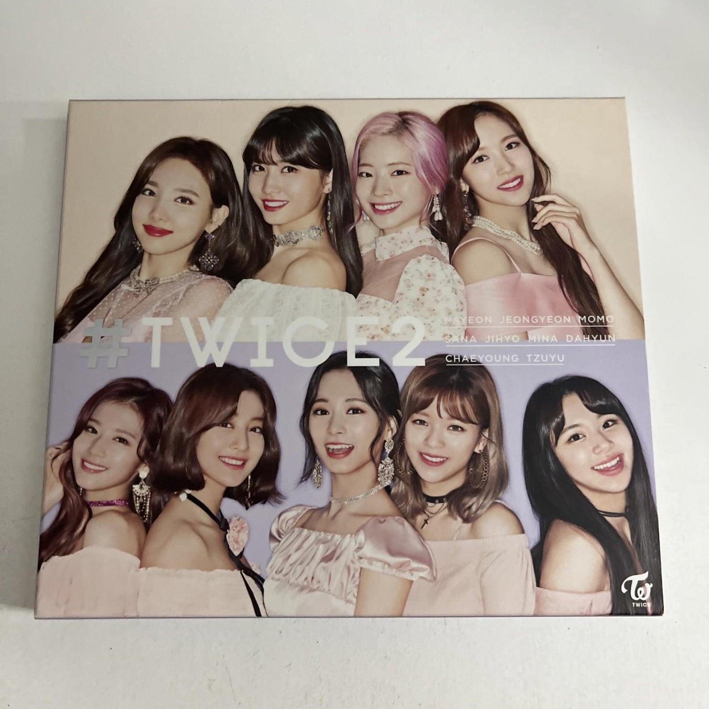 Twice – #Twice2 (CD + DVD, 2019, 2-Disc) Japan WPZL 31583/4