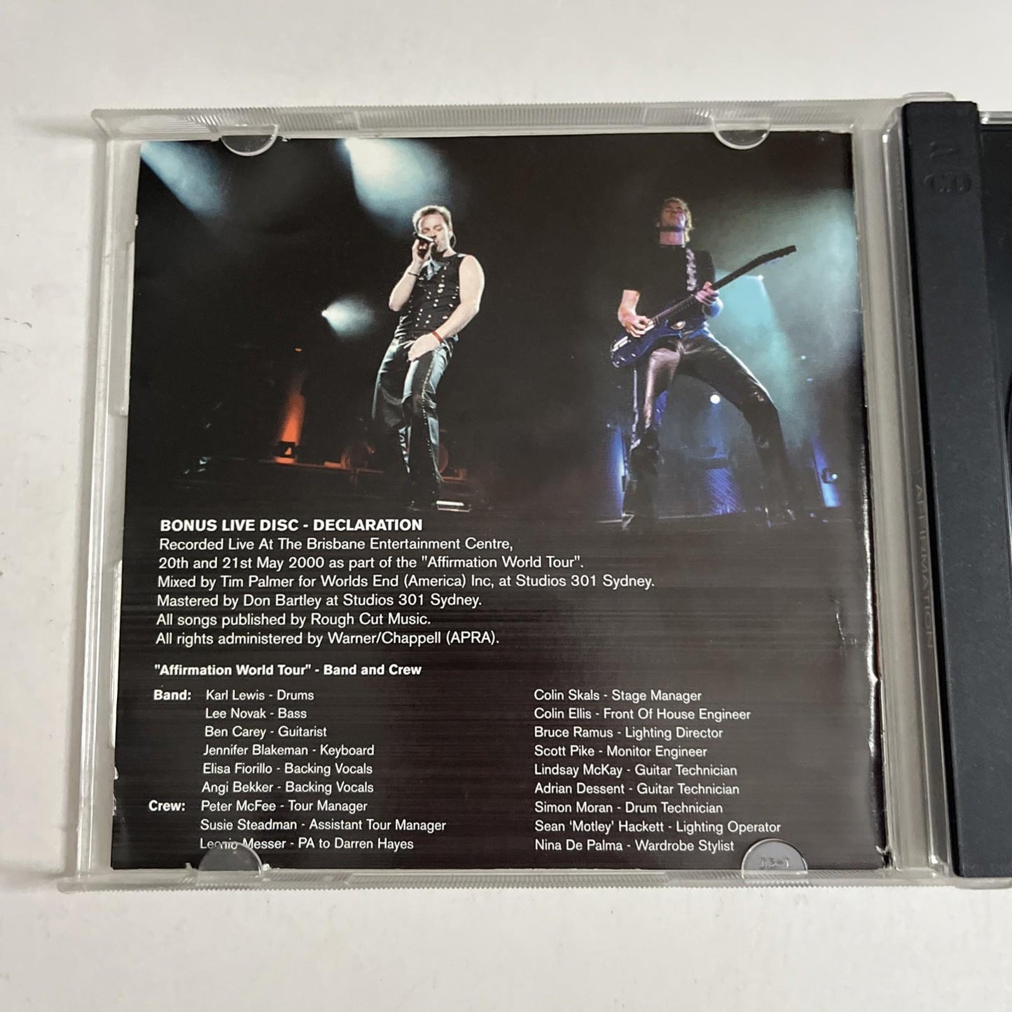 Savage Garden – Affirmation (CD, 2000, 2-Disc) Australia Bonus Track 102976-2
