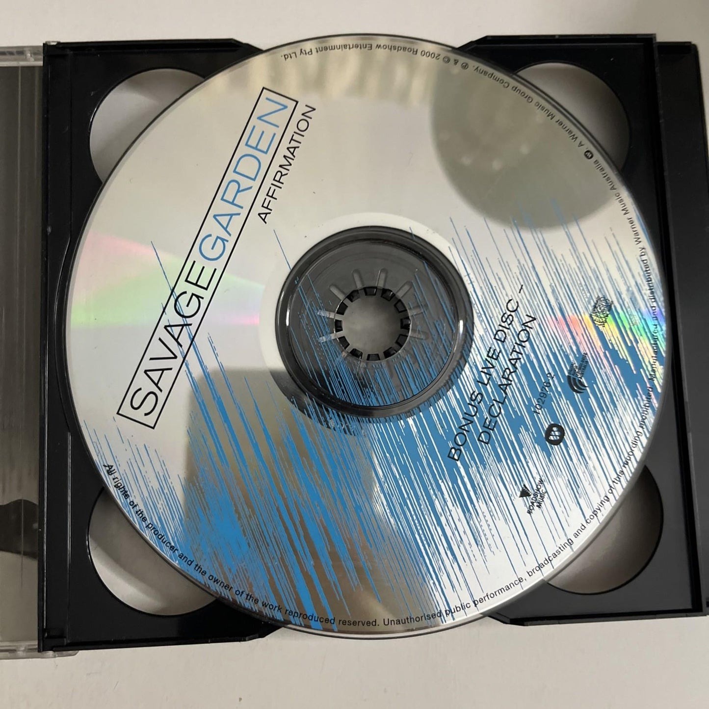 Savage Garden – Affirmation (CD, 2000, 2-Disc) Australia Bonus Track 102976-2
