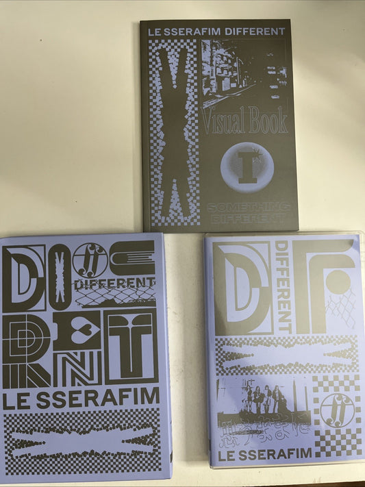 Le Sserafim – Different (CD, 2025) Japan Limited Edition TYCT-39283