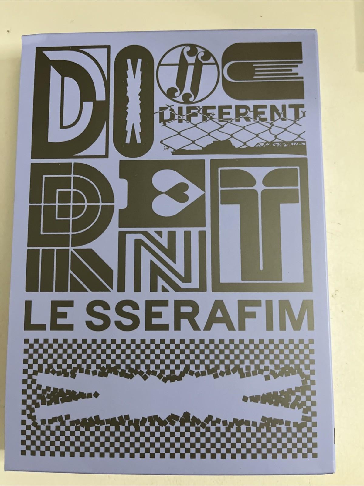 Le Sserafim – Different (CD, 2025) Japan Limited Edition TYCT-39283