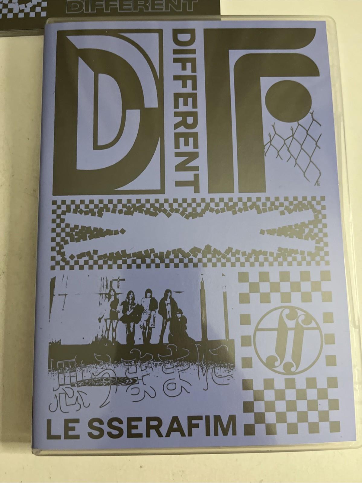 Le Sserafim – Different (CD, 2025) Japan Limited Edition TYCT-39283