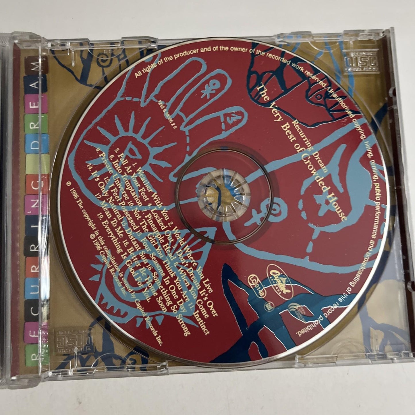 Crowded House – Recurring Dream: The Very Best Of Crowded House (CD, 1996)