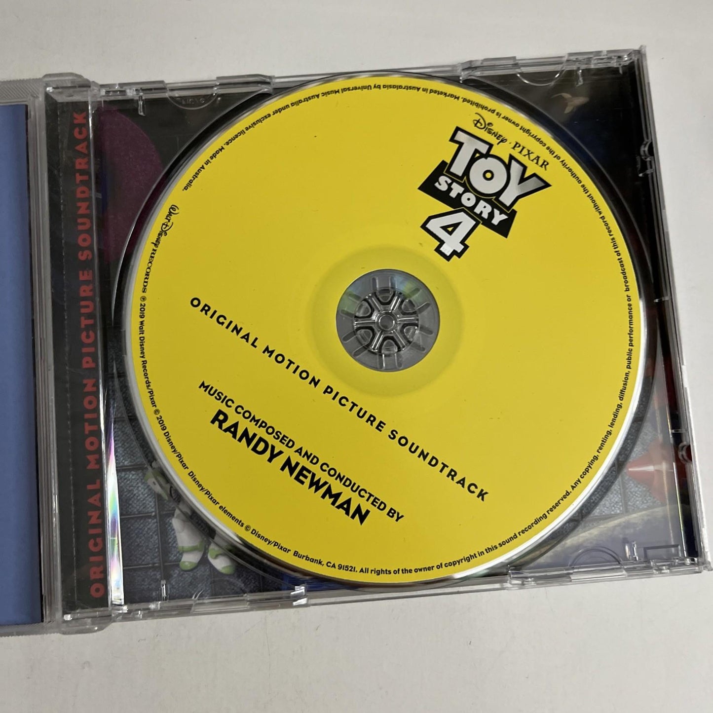 Randy Newman – Toy Story 4 (Original Motion Picture Soundtrack) (CD, 2019)